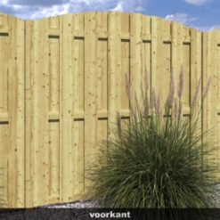 Schutting Jumbo Grenen Toog Ca. 180x180 Cm -Tuinonderhoud buiten 123 1082