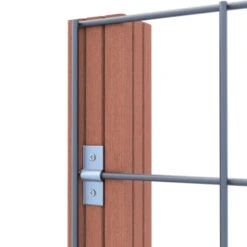 Gaas Volgpakket Tuinhek Hardhout 75x180cm liggend -Tuinonderhoud buiten 123 1099