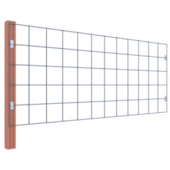 Gaas Volgpakket Tuinhek Hardhout 75x180cm liggend -Tuinonderhoud buiten 123 1100