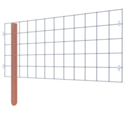 Gaas Volgpakket Tuinhek Hardhout 75x180cm liggend -Tuinonderhoud buiten 123 1102