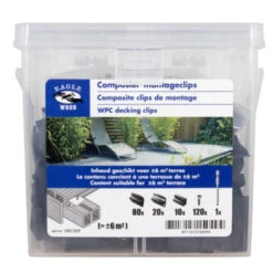 HKC Kunststof Clips - 110 Stuks 7 HKC Kunststof Clips - 110 Stuks -Tuinonderhoud buiten 123 1175