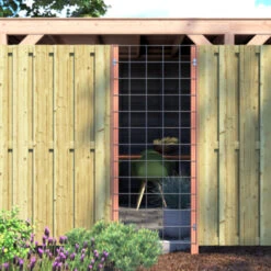 Gaas Volgpakket Tuinhek Hardhout 180x75cm  -Tuinonderhoud buiten 123 1279