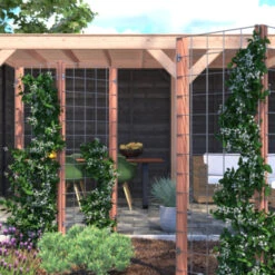 Gaas Volgpakket Tuinhek Hardhout 180x75cm  -Tuinonderhoud buiten 123 1281