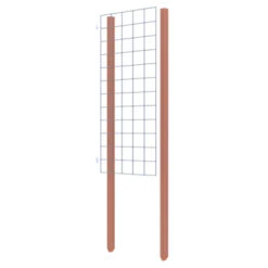 Gaas Volgpakket Tuinhek Hardhout 180x75cm  -Tuinonderhoud buiten 123 1285