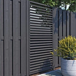 Jaloeziescherm Antraciet Ca. 179 X 88,5 Cm -Tuinonderhoud buiten 123 1357