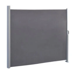 Windscherm Oprolbaar Antraciet 300x160 Cm