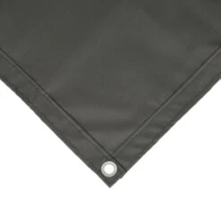 Balkonscherm Doek Polyester Grijs 90x500cm -Tuinonderhoud buiten 123 1379