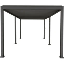 Pergola Deluxe Zwart 3x6m