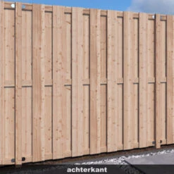 Schutting Douglas Recht Ca. 180x180 Cm -Tuinonderhoud buiten 123 1419