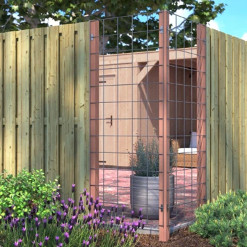 Gaas Startpakket Tuinhek Hardhout 180x75cm 6 Gaas Startpakket Tuinhek Hardhout 180x75cm - Afbeelding 6