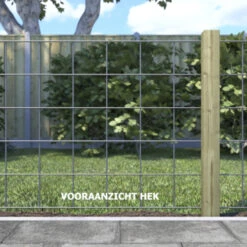 Gaasscherm Verzinkt 180x75 Cm -Tuinonderhoud buiten 123 1499