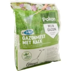 Pokon Gazonmest Met Kalk 3-in-1 5kg 6 Pokon Gazonmest Met Kalk 3-in-1 5kg -Tuinonderhoud buiten 123 161