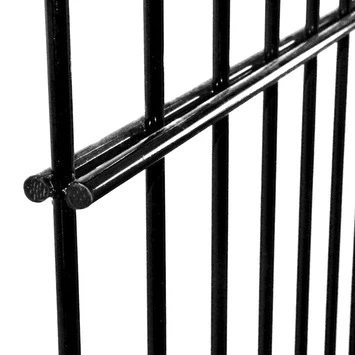 Draadpaneel Roma Zwart 143x220 Cm 1 Draadpaneel Roma Zwart 143x220 Cm