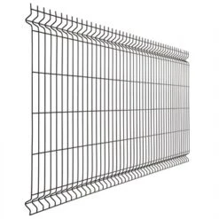 Draadpaneel Milano Zwart 153x250 Cm