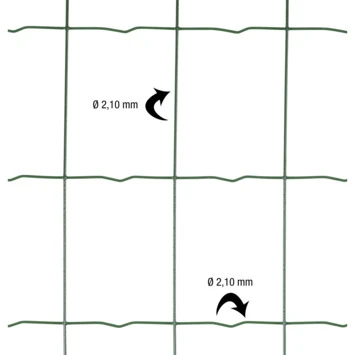 Betafence Pantanet Light Tuingaas 80cm X 25m Groen 4 Betafence Pantanet Light Tuingaas 80cm X 25m Groen - Afbeelding 4