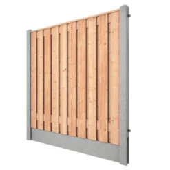 Houtbetonschutting Grijs Douglas Per Meter -Tuinonderhoud buiten 123 1768