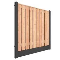 Houtbetonschutting Antraciet Douglas Per Meter -Tuinonderhoud buiten 123 1785