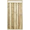 Poort Voor Houtbetonschutting Grenen Linksdraaiend 100cm Breed