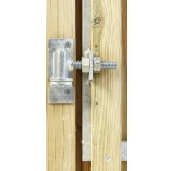 Poort Voor Houtbetonschutting Grenen Linksdraaiend 100cm Breed -Tuinonderhoud buiten 123 1807