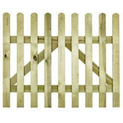 Tuinhekpoort Recht Grenen 80x100 Cm