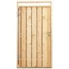 Poort Voor Houtbetonschutting Douglas Linksdraaiend 100cm Breed
