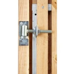 Poort Voor Houtbetonschutting Douglas Linksdraaiend 100cm Breed -Tuinonderhoud buiten 123 1837