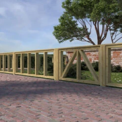 Tuinhekpoort Donau Ca. 60x100 Cm -Tuinonderhoud buiten 123 1842