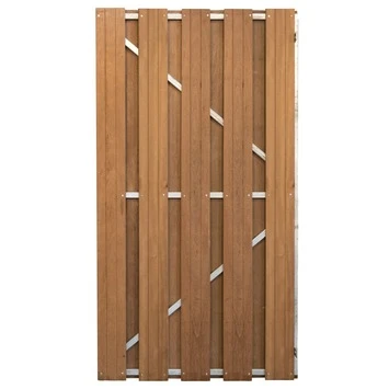 Poort Hardhout Recht Op Frame Ca. 180x100 Cm 1 Poort Hardhout Recht Op Frame Ca. 180x100 Cm