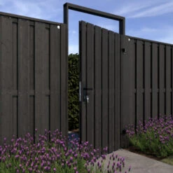 Poortpakket Antraciet Op Metalen Frame -Tuinonderhoud buiten 123 1902