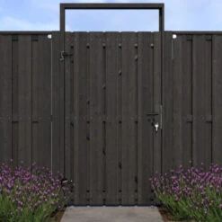 Poortpakket Antraciet Op Metalen Frame -Tuinonderhoud buiten 123 1904