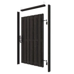 Poortpakket Antraciet Op Metalen Frame -Tuinonderhoud buiten 123 1908