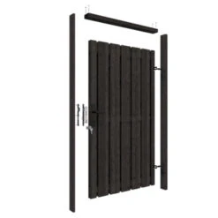 Poortpakket Antraciet Op Metalen Frame -Tuinonderhoud buiten 123 1909