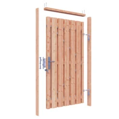 Poortpakket Douglas Op Metalen Frame -Tuinonderhoud buiten 123 1936