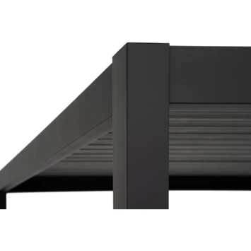 Pergola Deluxe Zwart 3x3,6m 4 Pergola Deluxe Zwart 3x3,6m - Afbeelding 4
