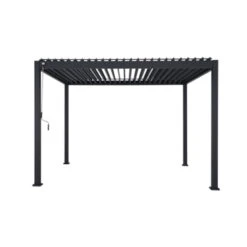 Pergola Deluxe Zwart 3x3,6m 15 Pergola Deluxe Zwart 3x3,6m -Tuinonderhoud buiten 123 204