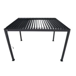Pergola Deluxe Zwart 3x3,6m 16 Pergola Deluxe Zwart 3x3,6m -Tuinonderhoud buiten 123 205