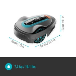 Gardena Robotmaaier Smart Sileno City 600 M² - 17cm -Tuinonderhoud buiten 123 2305