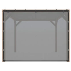 Pergola Silvano Douglas Incl. Schaduwdoek & Zijdoek 324x324 Cm -Tuinonderhoud buiten 123 254