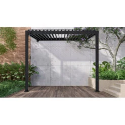 Pergola Classic Zwart 3x3 - 2 Palen -Tuinonderhoud buiten 123 282