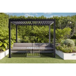 Pergola Basic Zwart 3x3m -Tuinonderhoud buiten 123 300