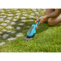 Gardena 3,6V Grasschaar ClassicCut Incl. Wielen En Steel -Tuinonderhoud buiten 123 3126