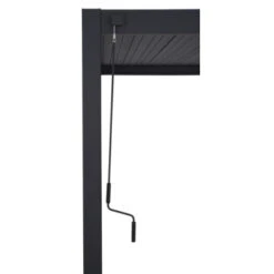 Pergola Deluxe Zwart 3,6x3,6m -Tuinonderhoud buiten 123 313