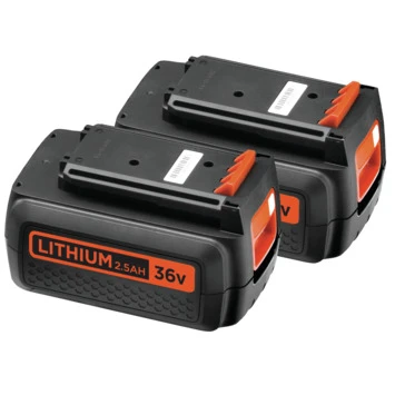 Black & Decker BLACK+DECKER 36V Grasmaaier CLM3825L2 38 Cm Incl. Accu + Lader 5 Black & Decker BLACK+DECKER 36V Grasmaaier CLM3825L2 38 Cm Incl. Accu + Lader - Afbeelding 5