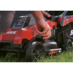 SKIL 20V Grasmaaier 0130BA Brushless 34cm + 2 Accu's 2,0Ah + Snellader -Tuinonderhoud buiten 123 3343