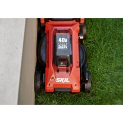 SKIL 20V Grasmaaier 0130BA Brushless 34cm + 2 Accu's 2,0Ah + Snellader -Tuinonderhoud buiten 123 3344