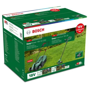 Bosch 18V Grasmaaier EasyMower + Trimmer EasyGrassCut (incl. 4.0Ah Accu + Lader) 3 Bosch 18V Grasmaaier EasyMower + Trimmer EasyGrassCut (incl. 4.0Ah Accu + Lader) - Afbeelding 3