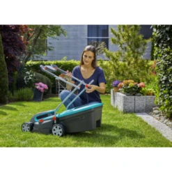 Gardena 2x18V Grasmaaier 32cm Powermax 32/36V (Incl 2 Accu's 2.5Ah + Oplader) -Tuinonderhoud buiten 123 3367