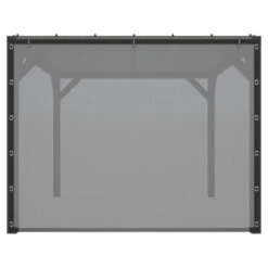 Pergola Silvano Zwart Inclusief Zijdoek -Tuinonderhoud buiten 123 366