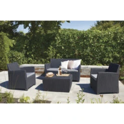 Keter Loungeset Mia Incl. Kussenbox -Tuinonderhoud buiten 123 3830