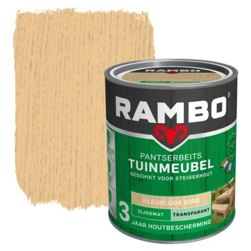 Rambo Pantserbeits Tuinmeubel Transparant Kleurloos Zijdemat 750 Ml 1 Rambo Pantserbeits Tuinmeubel Transparant Kleurloos Zijdemat 750 Ml